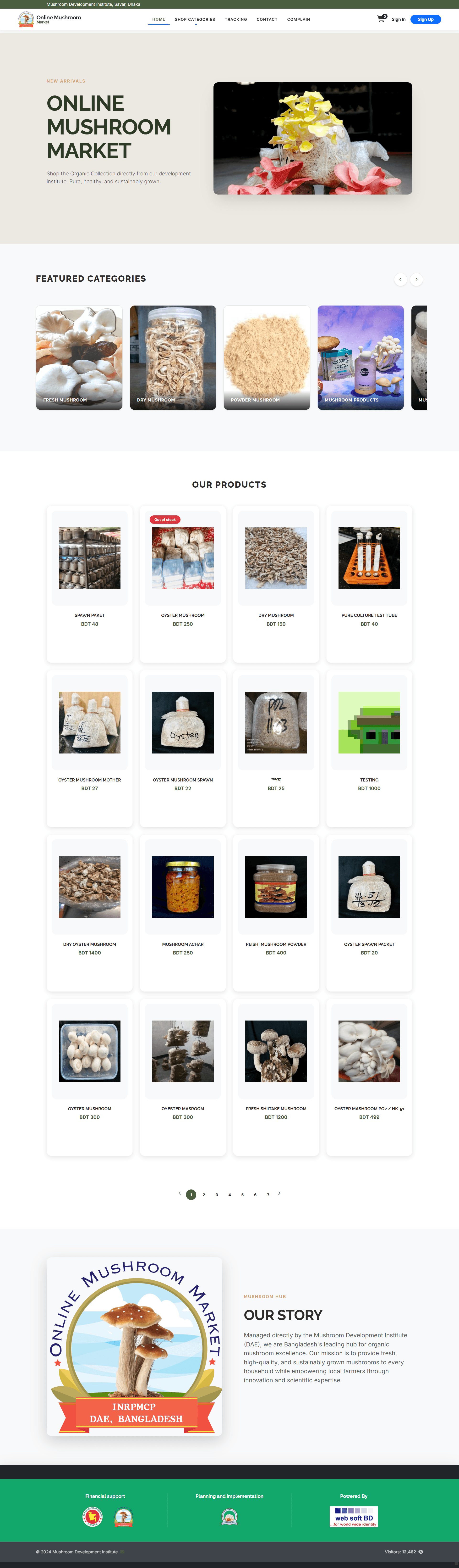 Mushroom Marketplace Mobile App